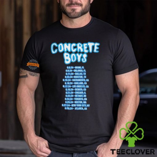 Concrete Boys Tour 2024 Shirt