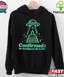 Confirmed no intelligent life in D.C UFO shirt
