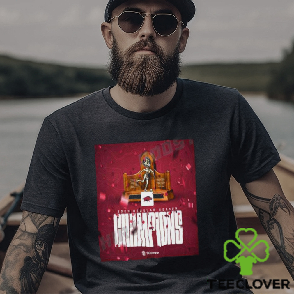 Congrats Arkansas Razorbacks 2023 Regular Season Champions T Shirt Congrats Arkansas Razorbacks 2023 Regular Season Champions T Shirt