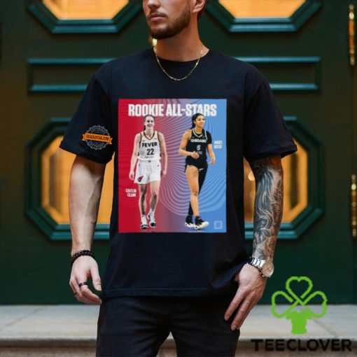 Congrats Caitlin Clark And Angel Reese Have Been Named 2024 WNBA Rookie All Stars Vintage T Shirt
