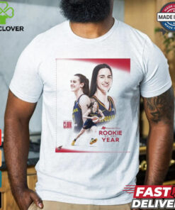 Congrats Caitlin Clark From Indiana Fever Is The Unanimous AP Associated Press Rookie Of The Year T Shirt