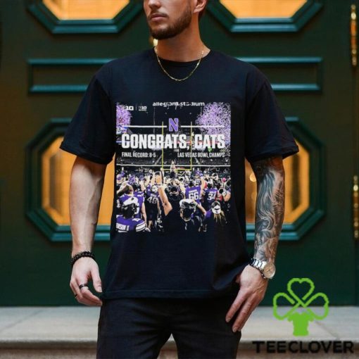 Congrats Cats Win Northwestern Football Champions 2023 Las Vegas Bowl shirt