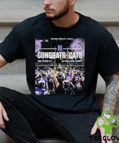 Congrats Cats Win Northwestern Football Champions 2023 Las Vegas Bowl shirt
