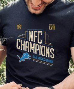 Congrats Detroit Lions Are 2023 NFC Champions And Advance to Super Bowl LVIII Las Vegas Bound Unisex T Shirt