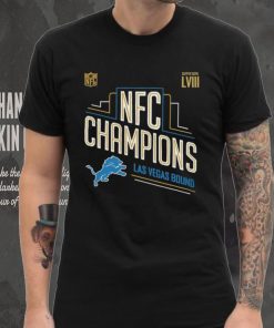 Congrats Detroit Lions Are 2023 NFC Champions And Advance to Super Bowl LVIII Las Vegas Bound Unisex T Shirt