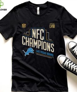 Congrats Detroit Lions Are 2023 NFC Champions And Advance to Super Bowl LVIII Las Vegas Bound Unisex T Shirt