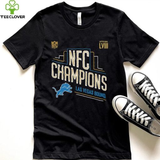 Congrats Detroit Lions Are 2023 NFC Champions And Advance to Super Bowl LVIII Las Vegas Bound Unisex T Shirt