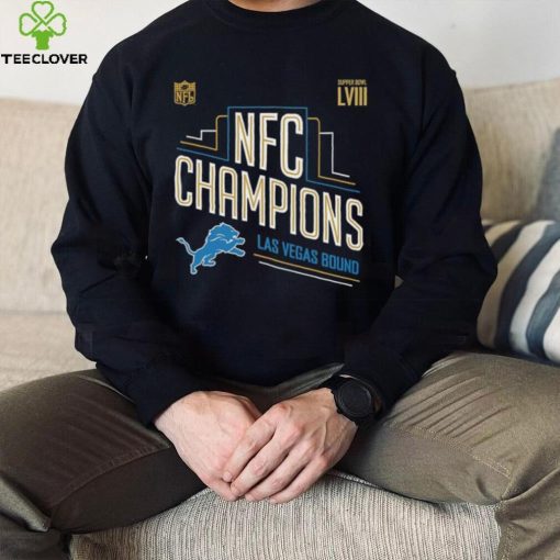 Congrats Detroit Lions Are 2023 NFC Champions And Advance to Super Bowl LVIII Las Vegas Bound Unisex T Shirt