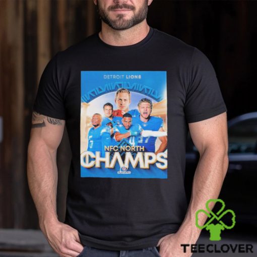 Congrats Detroit Lions Are NFC North Champions NFL Playoffs The First Division Title Since 1993 Poster T Shirt