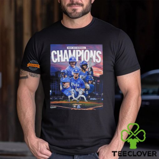 Congrats Duke Blue Devils Champions 2024 ACC Baseball Conference Tournament Unisex T Shirt