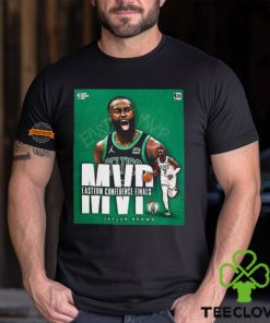 Congrats Jaylen Brown Wins The Larry Bird Trophy For 2024 Eastern Conference Finals MVP T Shirt