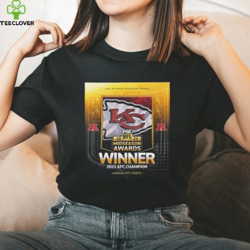 Congrats Kansas City Chiefs Are The 2023 NFL on FOX Midseason Awards Winner 2023 AFC Champion T Shirt