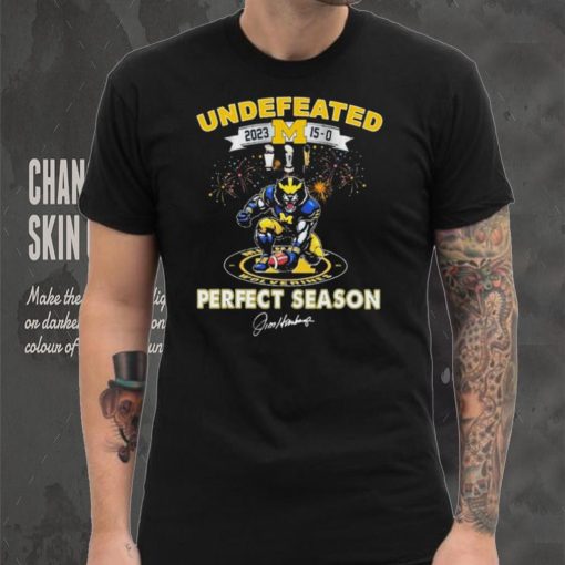 Congrats Michigan Wolverines Undefeated 15 0 2023 Perfect Season Shirt