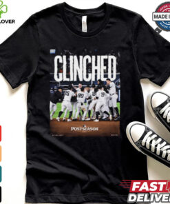 Congrats New York Yankees Clinched 2024 MLB Postseason Unisex T Shirt 2 Congrats New York Yankees Clinched 2024 MLB Postseason Unisex T Shirt