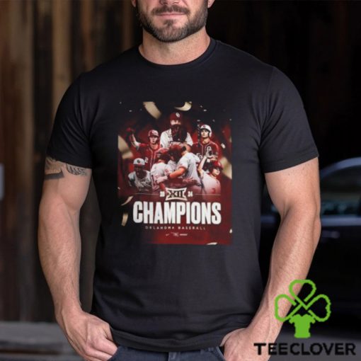 Congrats Oklahoma Sooners Baseball Are Big 12 Conference Regular Season Champions Essential T Shirt