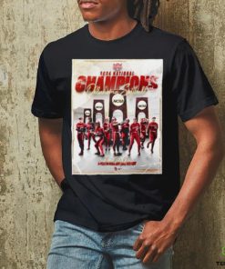 Congrats Oklahoma Sooners Women’s Softball 2024 National Champions There’s Only One Four Peat In NCAA Softball History Vintage T Shirt