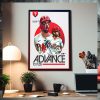 Congrats Arizona Diamondbacks Advance To NLDS 2023 MLB Home Decor Poster Canvas