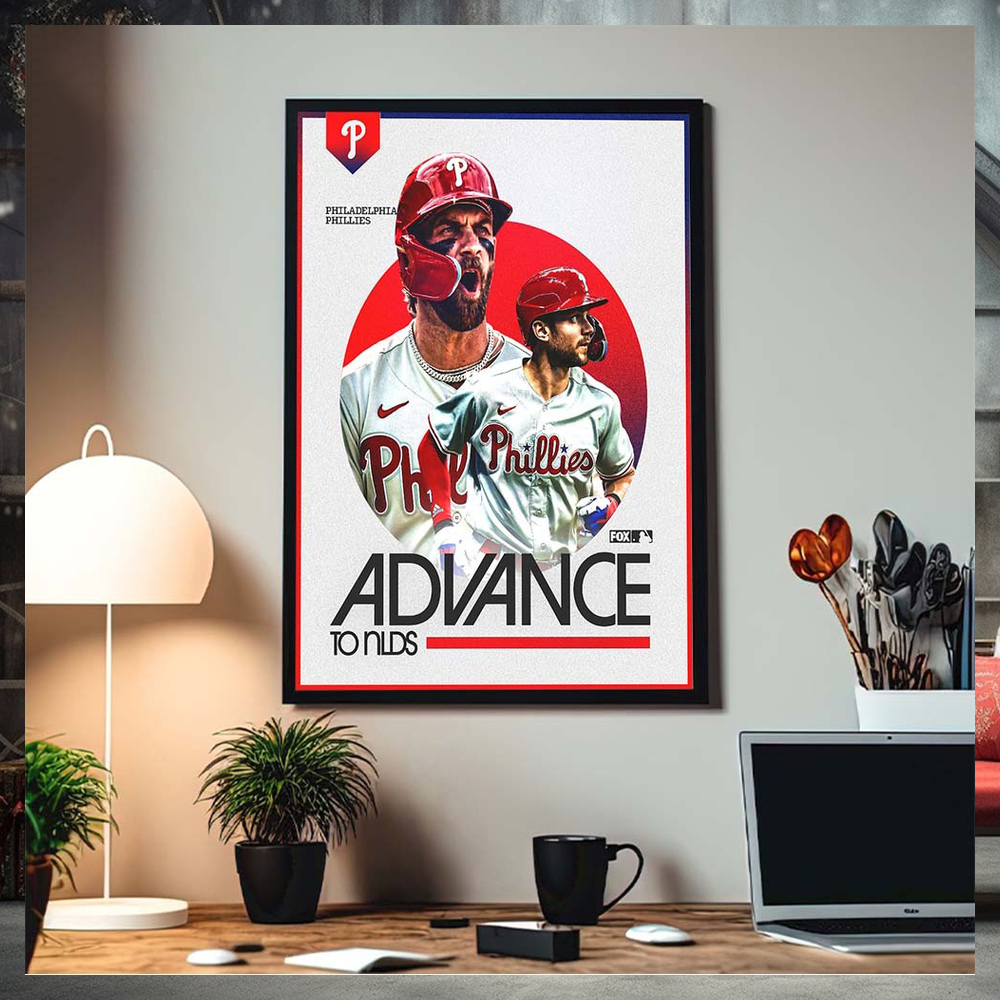 Congrats Philadelphia Phillies Advance To NLDS 2023 MLB Home Decor Poster Canvas Congrats Philadelphia Phillies Advance To NLDS 2023 MLB Home Decor Poster Canvas