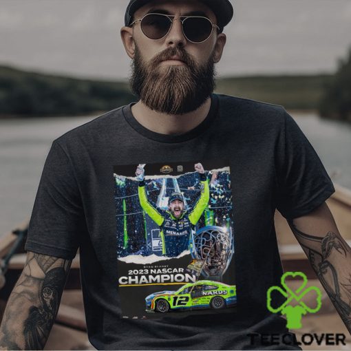 Congrats Ryan Blaney Is The 2023 NASCAR Champion Home Decor Poster Canvas