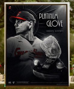 Congrats To Andres Gimenez The 2023 AL Platinum Glove Winner Home Decor Poster Canvas