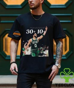 Congrats To Jayson Tatum Is The First Celtic Ever With 30+ Points And 10+ Assists In An NBA Finals Game Unisex T Shirt