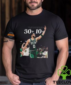 Congrats To Jayson Tatum Is The First Celtic Ever With 30+ Points And 10+ Assists In An NBA Finals Game Unisex T Shirt