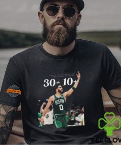 Congrats To Jayson Tatum Is The First Celtic Ever With 30+ Points And 10+ Assists In An NBA Finals Game Unisex T Shirt