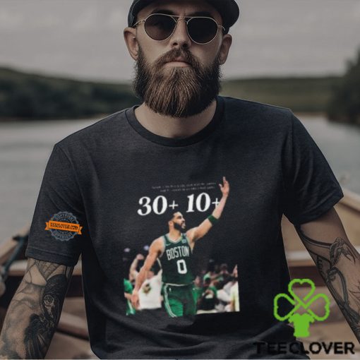 Congrats To Jayson Tatum Is The First Celtic Ever With 30+ Points And 10+ Assists In An NBA Finals Game Unisex T Shirt