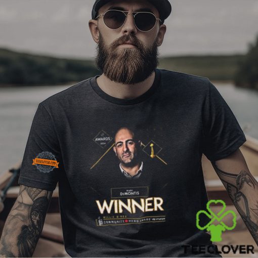 Congrats To Mark DeMontis On Winning The Willie O’Ree Community Hero Award 2024 Unisex T Shirt