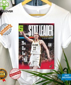 Congrats to caitlin clark indiana fever wnba 2024 broke the franchise record for assists in a single quarter home decor poster shirt