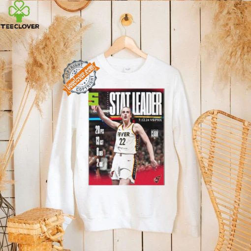 Congrats to caitlin clark indiana fever wnba 2024 broke the franchise record for assists in a single quarter home decor poster shirt