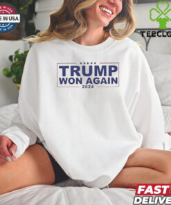 Congratulation Trump Won Again 2024 Shirt 2 Congratulation Trump Won Again 2024 Shirt