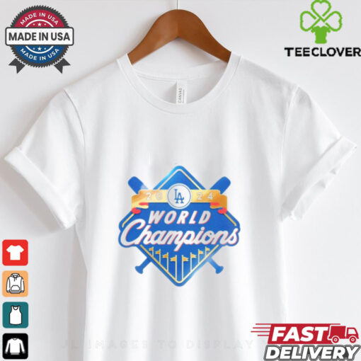 Congratulations 2024 World Champions Los Angeles Dodgers New Logo Shirt