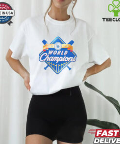 Congratulations 2024 World Champions Los Angeles Dodgers New Logo Shirt