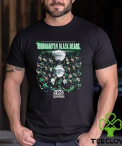 Congratulations Binghamton Black Bears 2024 FPHL Commissioners Cup Champions Vintage T Shirt