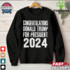 Cute Santa And Gifts For Christmas shirt