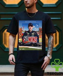 Congratulations Max Verstappen 50 Wins T Shirt United States GP 2023 1 Congratulations Max Verstappen 50 Wins T Shirt United States GP 2023