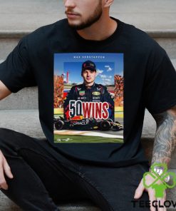 Congratulations Max Verstappen 50 Wins T Shirt United States GP 2023 2 Congratulations Max Verstappen 50 Wins T Shirt United States GP 2023