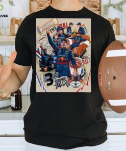 Congratulations Max Verstappen Three time F1 World Champion Home Decor Poster Shirt