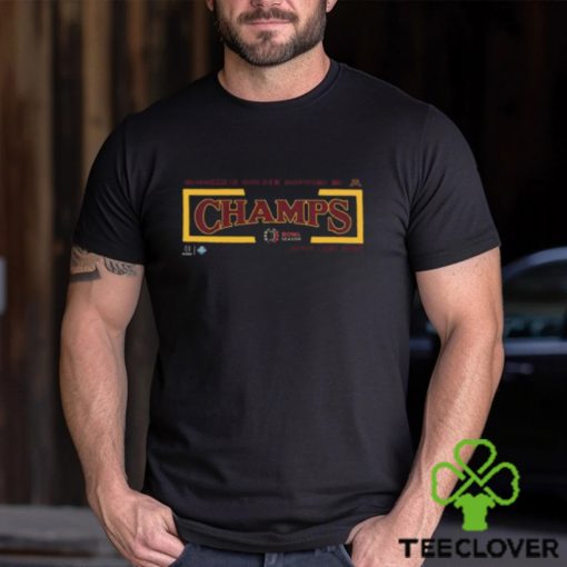 Congratulations Minnesota Golden Gophers Football Is Champions Of Quick Lane Bowl College Football Bowl Games Season 2023 2024 T Shirt