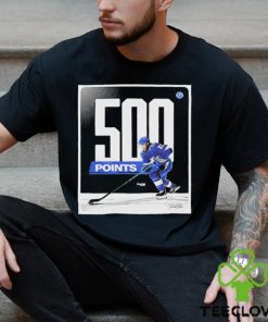 Congratulations Pointer Tampa Bay Lightning Player Brayden Point 500 NHL Points In Career Shirt