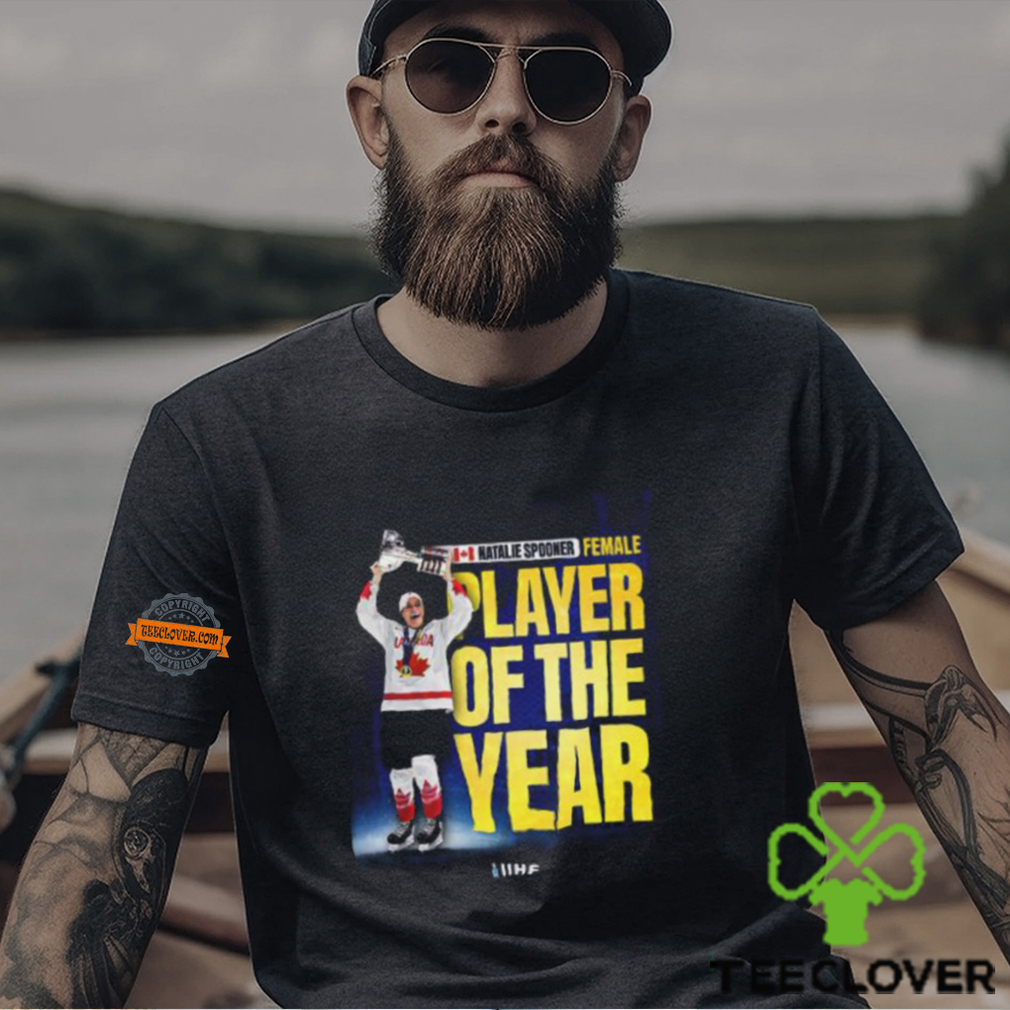 Congratulations To Natalie Spooner PWHL MVP And IIHF Female Player Of The Year Unisex T Shirt Congratulations To Natalie Spooner PWHL MVP And IIHF Female Player Of The Year Unisex T Shirt