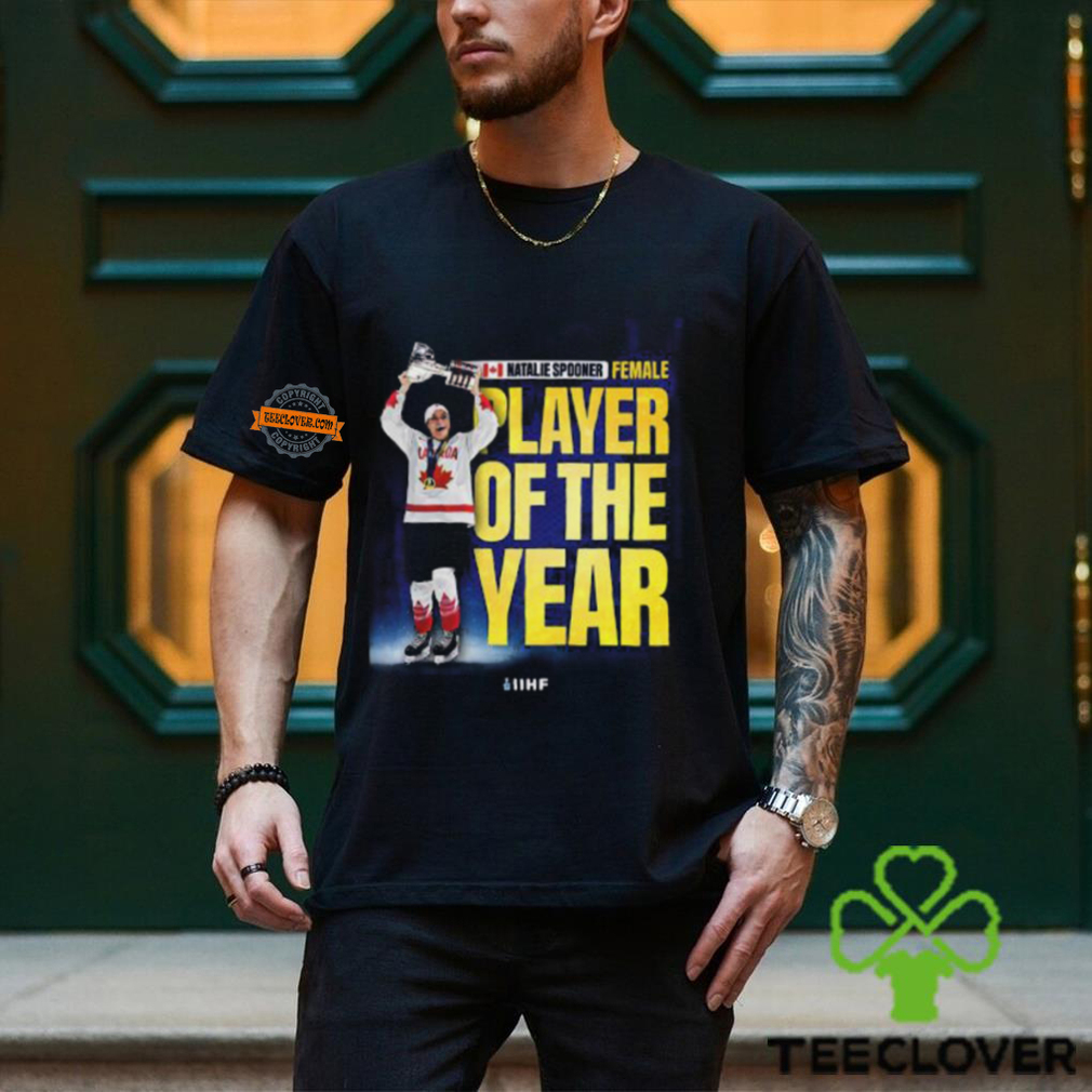 Congratulations To Natalie Spooner PWHL MVP And IIHF Female Player Of The Year Unisex T Shirt Congratulations To Natalie Spooner PWHL MVP And IIHF Female Player Of The Year Unisex T Shirt