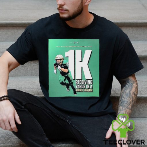 Congratulations To Sean Atkins Is The First Player In Program History With 1K Receiving Yards In A Single Season Shirt