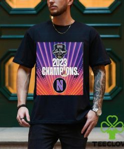 Congratulations To The Northwestern Football On Winning The 2023 SRS Distribution Las Vegas Bowl Shirt