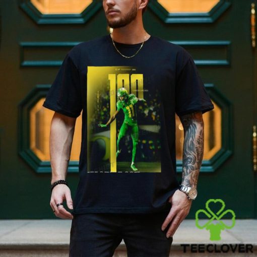 Congratulations Troy Franklin 100 Career Catches Oregon Ducks shirt