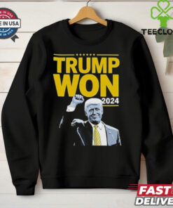 Congratulations Trump President Trump Won 2024 Shirt