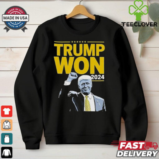 Congratulations Trump President Trump Won 2024 Shirt