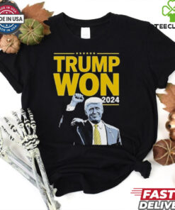 Congratulations Trump President Trump Won 2024 Shirt