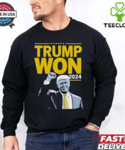 Congratulations Trump President Trump Won 2024 Shirt